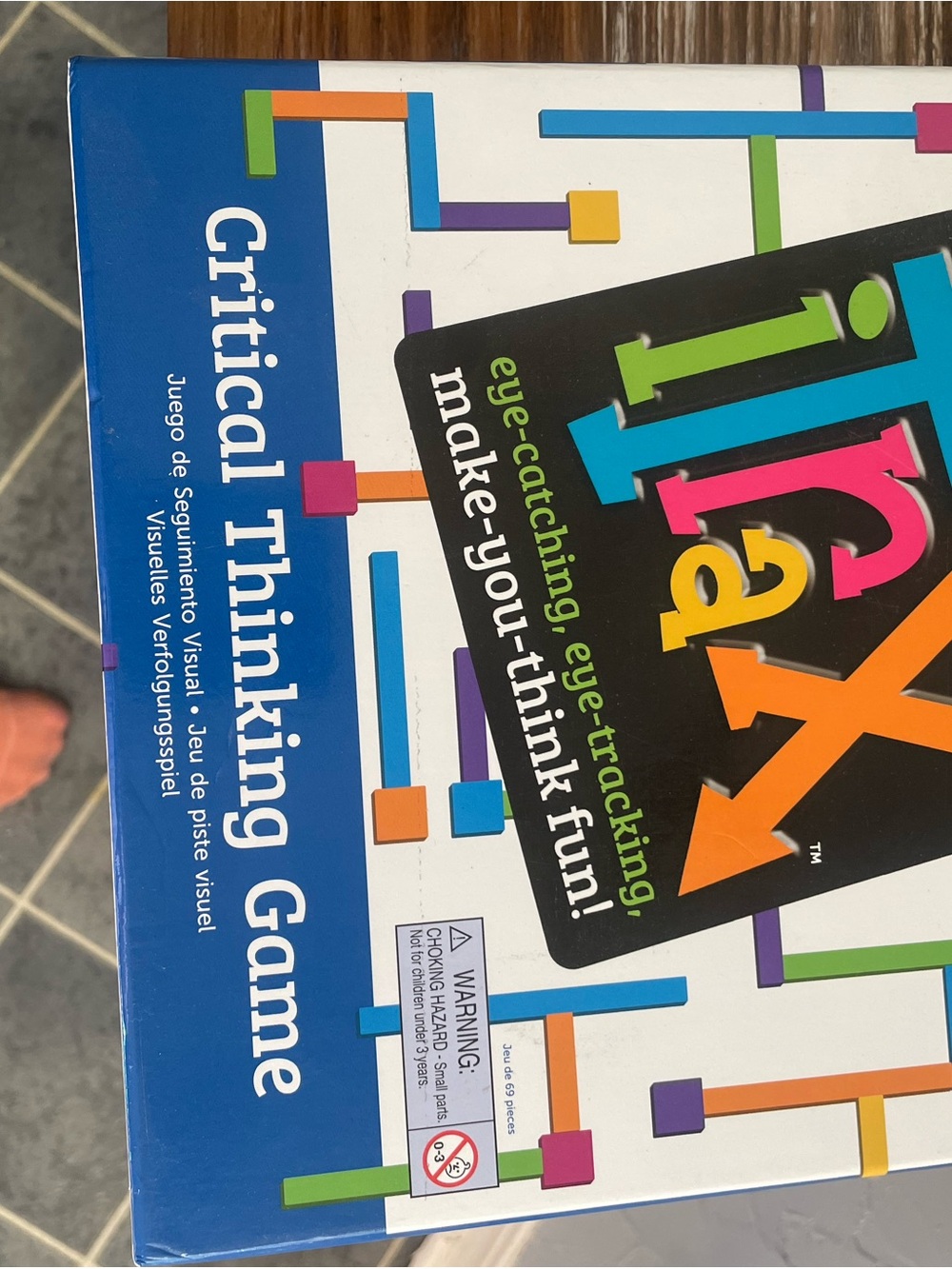 Critical Thinking Game - Colorful Pattern Matching—I Trax by Learning Resources